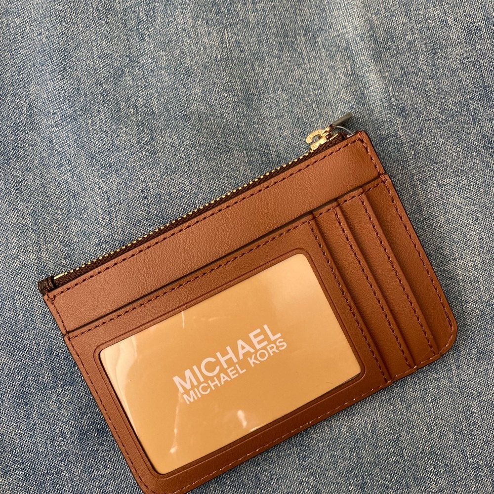 Michael Kors Jet Set Travel Small Logo Coin Pouch - Picture 4 of 4